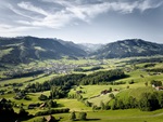 Aussicht auf Schüpfheim von der Schüpferegg