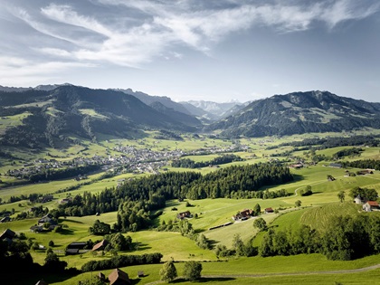 Aussicht auf Schüpfheim von der Schüpferegg