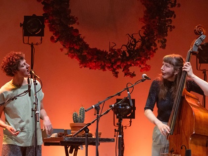 Die von der Kulturförderung ausgezeichnete Vera Baumann tritt mit Duo roh* auf