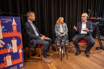 Gespräch mit Marco Castellaneta, Claudia Bättig, Beat Züsli